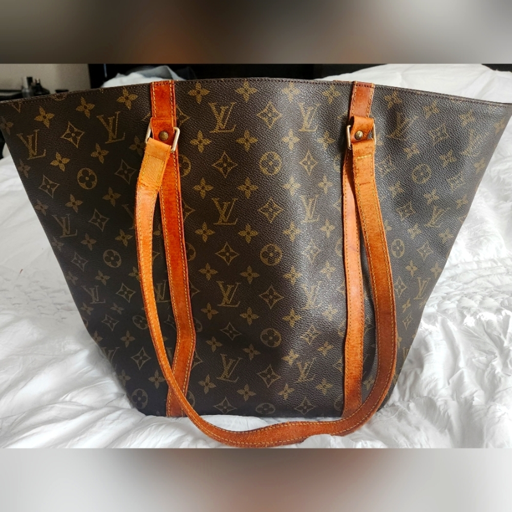 Louis Vuitton Monogram Sac Shopping Shoulder Bag